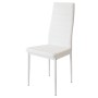 Albatros 2552 Milano Set di 4 sedie da Pranzo, Bianco