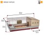 Ferplast Gabbia per Conigli e Porcellini D'India Krolik 140 Plus 142x60xh50 cm