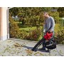 Einhell 3433290 GC-El 2600 E Soffiatore/Aspiratore Elettrico per Foglie, 2.600 W, Rosso/Nero