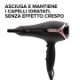 Imetec Bellissima Asciugacapelli K9 2300 Asciuga e Mantiene Idratati i Capelli senza Effetto Crespo, 2300 W, Tecnologia a Ioni, 