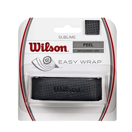 Wilson Grip WRZ4202BK Impugnatura Sublime Grip, Grip Base, Unisex, Nero, 1 Unità
