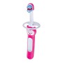 MAM Baby's Brush Spazzolino denti per neonati con anello di sicurezza, 6+ mesi, rosa