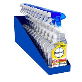 Napisan Spray Igienizzante Superfici Limone e Menta, Confezione da 12