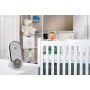 Motorola Baby MBP 16 - Baby monitor audio digitale con schermo LCD da 1.5”, modo eco e luce notturna, bianco