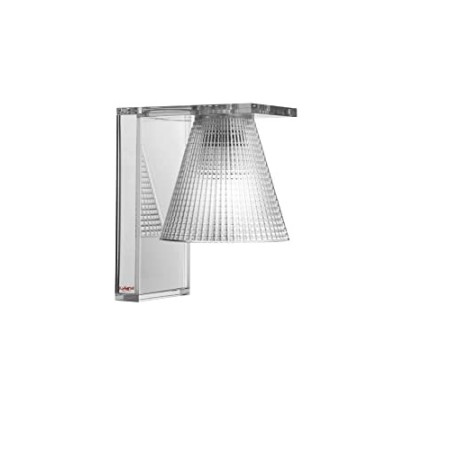Kartell Light Air Applique Versione Sculturata, Transparente(Cristallo)