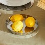 Alessi AKK78 Mini Girotondo - Vassoio rotondo in acciaio inossidabile a finitura lucida, 0ø 21 cm