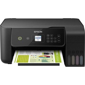 Epson EcoTank ET-2720 Stampante Inkjet 3-in-1, Display LCD 3.7 cm, Stampa da Mobile, Riduci i Costi del 90%, Flaconi di Inchiost