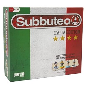 Giochi Preziosi Subbuteo Confezione Super Deluxe Italia con 4 Nazionali, 2 Porte, Campo e Pallone