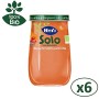 Hero Solo Omogeneizzati Zucca Pomodoro Lenticchie Bio, Cartone da 6 Vasetti x 190 Gr