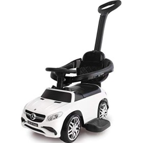 Jamara- Mercedes-AMG GLE 63 Giocattolo Macchina da Spingere 3in1, Colore Bianco, 460452