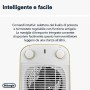 De'Longhi HFS50B20.YE Termoventilatore Vertical Edge, Giallo, 2000 W