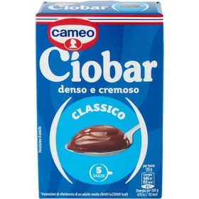 Cameo Ciobar, Denso e Cremoso, Gusto Classico - 5 Buste da 25 g, Totale: 125 g