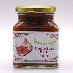 Voglia Di Puglia Confettura Extra Di Fichi Oltre 55% Di Frutta 340 gr 100% Made In Italy
