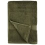 Pinzon by Amazon - Set di asciugamani in cotone egiziano, 2 asciugamani da bagno e 2 per le mani, colore: muschio