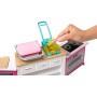 Barbie FRH73 - Cucina da Sogno con Bambola, 5 Aree di Gioco, Pasta Modellabile, Luci e Suoni, Giocattolo per Bambini 4 + Anni, I