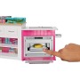 Barbie FRH73 - Cucina da Sogno con Bambola, 5 Aree di Gioco, Pasta Modellabile, Luci e Suoni, Giocattolo per Bambini 4 + Anni, I