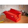 KS Tools 999.0120 - Cassetta porta attrezzi in metallo, 5 scomparti, 430 x 200 x 200 mm