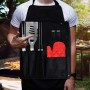 Set Barbecue Professionale 7 Pezzi In Acciaio Inox - Grembiule + Accessori E Guanto Kit Bbq Ideale Per Casa O Campeggio Insieme 