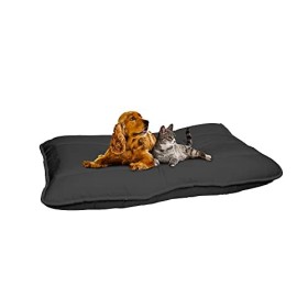 Maxy Cuscinone per Cani Imbottito 60x100cm grigio scuro