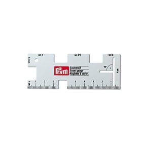 Prym Seam Gauge, Metallizzato, 14.8 x 7.2 x 2.5 cm