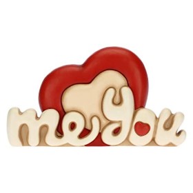 THUN  Soprammobile Scritta Me You in Ceramica  Giorno degli Innamorati