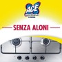 ACE Spray Sgrassatore Cucina + Ricarica, Senza Candeggina, Bipacco 2 x 800 ml, Cartone da 3 Bipacchi
