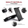 SUCESO Supporto Tablet Auto Supporto Poggiatesta per Auto Supporto Smartphone per Auto Rotazione a 360 Gradi Porta Tablet Auto U