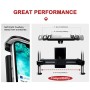 SUCESO Supporto Tablet Auto Supporto Poggiatesta per Auto Supporto Smartphone per Auto Rotazione a 360 Gradi Porta Tablet Auto U