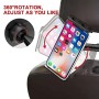 SUCESO Supporto Tablet Auto Supporto Poggiatesta per Auto Supporto Smartphone per Auto Rotazione a 360 Gradi Porta Tablet Auto U