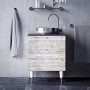 Carta autoadesiva in vinile, motivo legno grezzo, per piani di lavoro da cucina, armadietti, cassetti, mobili, pareti (45 cm x 