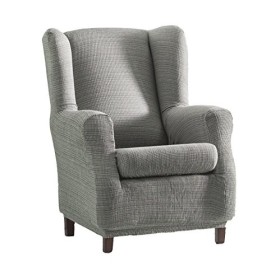 Eysa F817086 Aquiles Copripoltrona Elastico, Poliestere-Cotone, Grigio, 37x29x5 cm