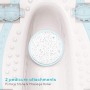 Homedics FS-150-EU Idromassaggiatore Plantare e Massaggio con o senza Acqua, Mantiene l'Acqua Calda, Magnetoterapia, 4 magneti p