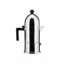 Alessi A9095/1 B La Cupola Caffettiera Espresso in Fusione di Alluminio, Manico e Pomolo in PA, Nero