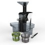 Imetec Succovivo SJ4 1200 Estrattore di Succo a Freddo per Frutta e Verdura, Spremitura Lenta 50 Giri/Min, Tecnologia Easy Juice