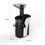 Imetec Succovivo SJ4 1200 Estrattore di Succo a Freddo per Frutta e Verdura, Spremitura Lenta 50 Giri/Min, Tecnologia Easy Juice