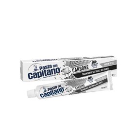 Pasta del Capitano Dentifricio al Carbone Vegetale Attivo, 75 ml