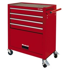 Einhell TC-TW 100 Carrello da Officina, Portata Massima 75 kg, Rosso