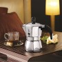 Bialetti Moka Dama Caffettiera, Alluminio, Argento, 3 Tazze