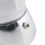 Bialetti Moka Dama Caffettiera, Alluminio, Argento, 3 Tazze
