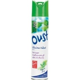 Oust Set 12 Deodorante Spray 300 Verde Profumazione E Decorazione della Casa