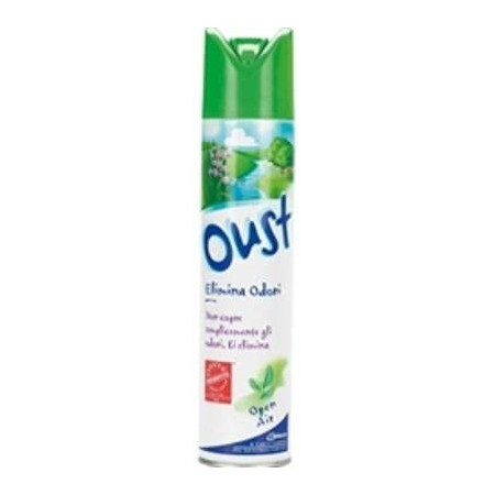 Oust Set 12 Deodorante Spray 300 Verde Profumazione E Decorazione della Casa