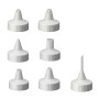Kaiser 769066 Siringa da pasticciere in plastica, utilizzabile con una mano sola, 7 beccucci