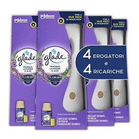 Glade Automatic Spray Base con Ricarica Fragranza Lavander & Jasmine, Confezione da 1 Erogatore + 1 Ricarica 269 ml