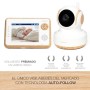 Availand Follow Baby"Wooden Edition" - Baby monitor con telecamera motorizzata: segue automaticamente i movimenti del bebè