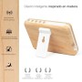 Availand Follow Baby"Wooden Edition" - Baby monitor con telecamera motorizzata: segue automaticamente i movimenti del bebè