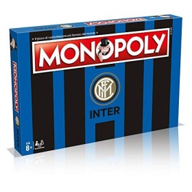Winning Moves Gioco da Tavolo-Monopoly Squadre di calcio-Inter Edizione da Collezione, Colore 3, 31493