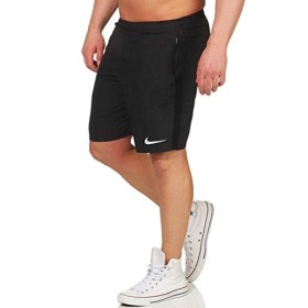 Nike Dry Acdmy18 Wz, Pantaloncini Uomo, Nero/Nero/Bianco, L