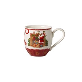 Villeroy & Boch Annual Christmas Edition Mug dell'Anno, Rosso/Multicolore, 530 ml, Mug
