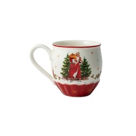 Villeroy & Boch 1486264862 Christmas Edition Tazza annuale 2020 (1 Pezzo), Porcellana di Alta qualità, Bianco, 23,5 cm / 0,33 l