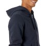 Amazon Essentials Full-Zip Hooded Fleece Sweatshirt Felpa, Blu (Navy), Large